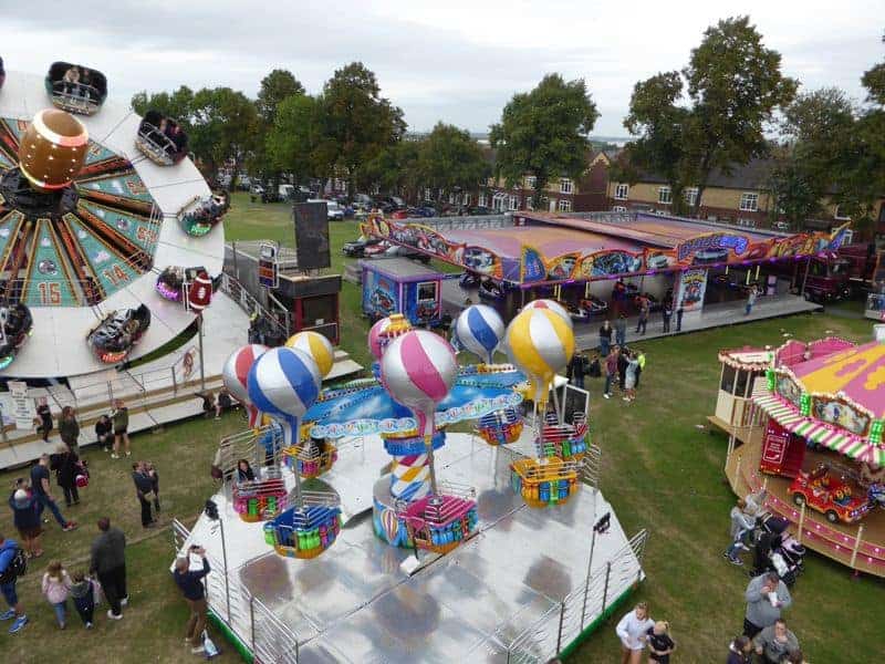 The end of the gala season in Yorkshire is marked by the arrival of the popular fair in Normanton under the auspices of Evan Moran & Sons.