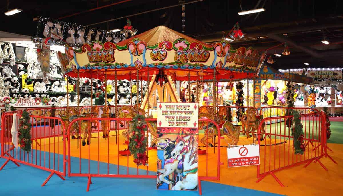 Photo of children's merry-go-round