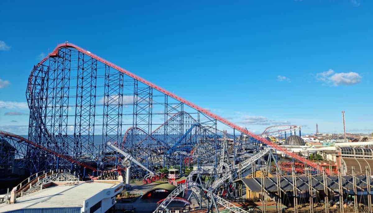 Picture of The Big One ride at Blackpool Pleasure Beach