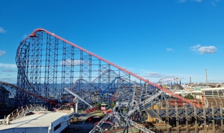 Picture of The Big One ride at Blackpool Pleasure Beach