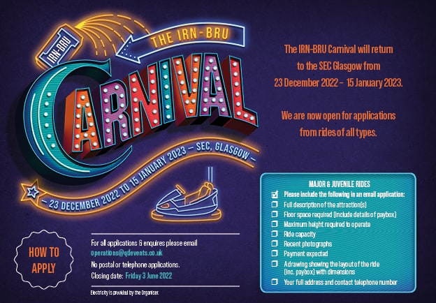 QD Events Irn-Bru Carnival 2022/23