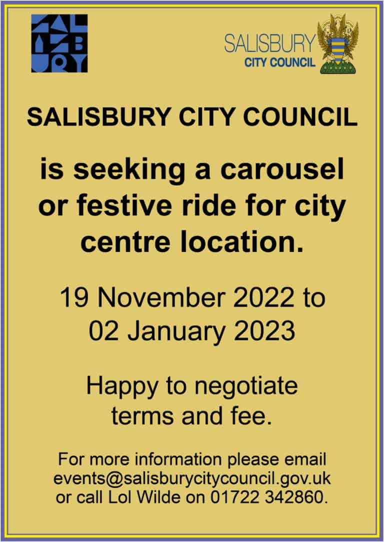 Salisbury City Council - ride wanted