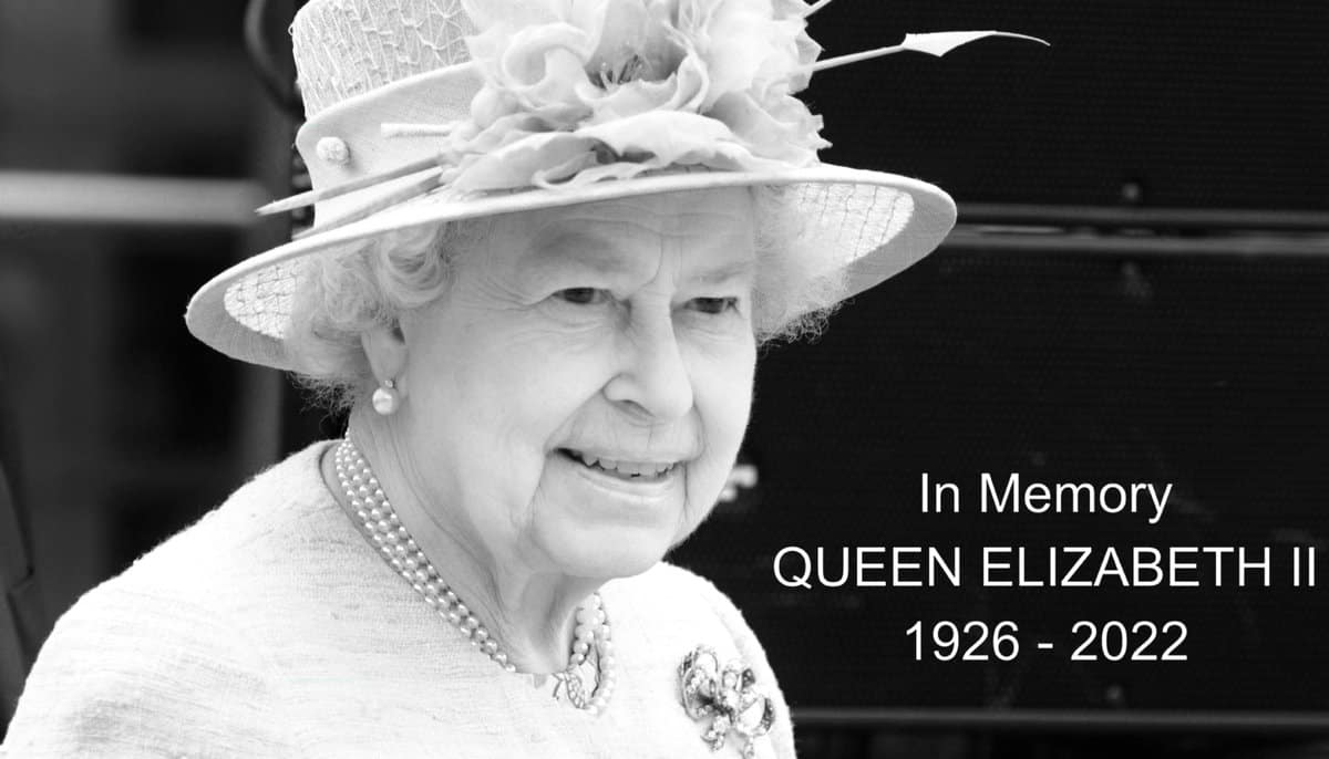 memoriam photograph of Queen Elizabeth II