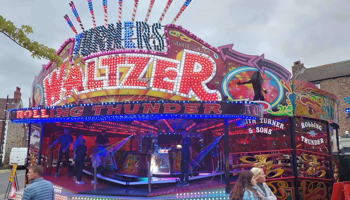 Keith Turner and Sons’ waltzer returns to Stokesley Show