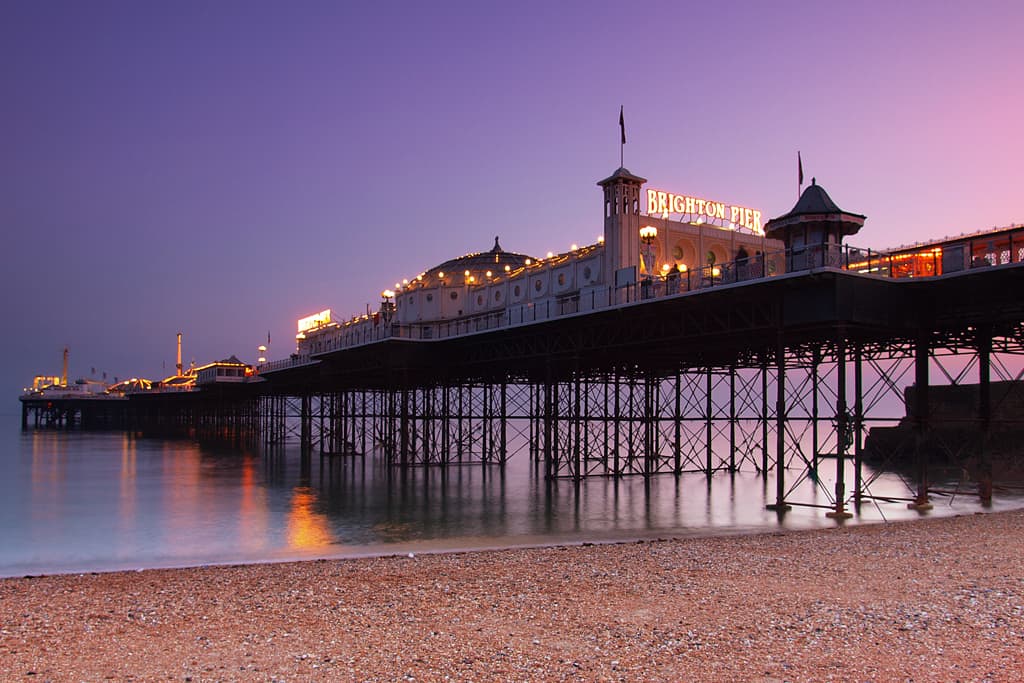 According to a VisitEngland survey, Brighton Pier was the most visited 'free' attraction in England last year. Photo: Eric Hossinger