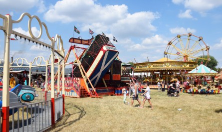 A fine selection of amusements at Welland Steam & Country Rally.