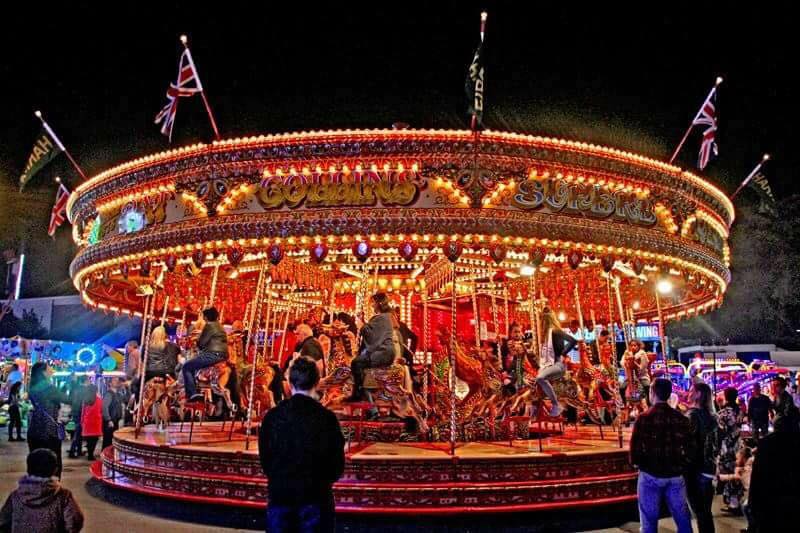 Pat Collins Funfairs carousel ride
