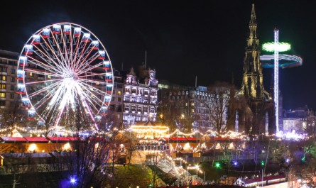 Edinburgh's Christmas festival appears to be saved, if slightly reduced in scope. Photo: Mark Harkin