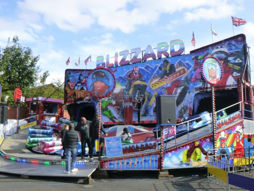 A popular ride at Hindley Fun Fair was William Bradley's Blizzard Super Bob.