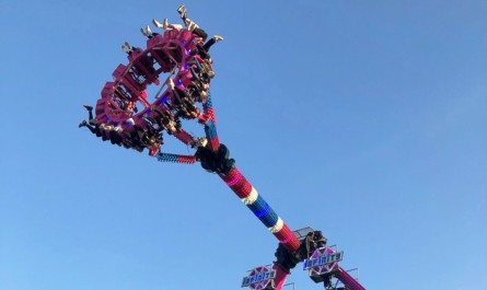 Jay Weightman's Infinity on a first time visit to Grantham Mid-Lent fair.