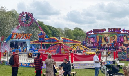 Some of the attractions on offer at Horsforth fair