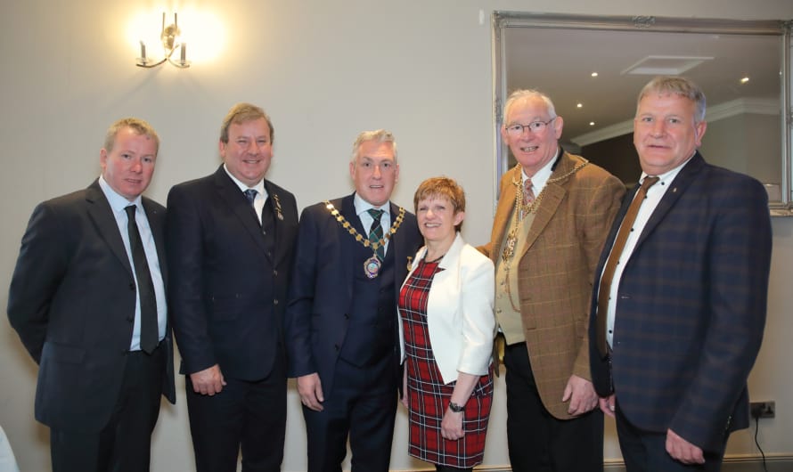 A warm welcome for Showmen at Kirkcaldy luncheon