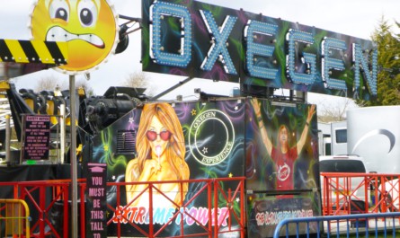 The Oxegen Enterprise with its powerful artwork and decor.