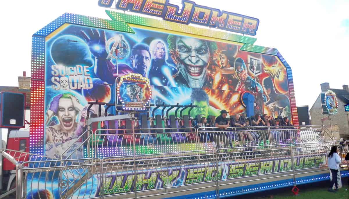 James W Harris’ The Joker miami with its new front splats in place on its first visit to Reach May Fair.
