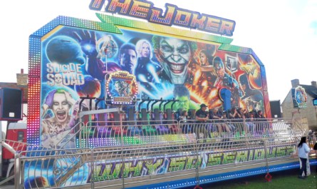 James W Harris’ The Joker miami with its new front splats in place on its first visit to Reach May Fair.
