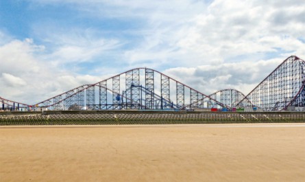 Blackpool Pleasure Beach makes top ten in a list of best amusement parks in the world. Photo: Tim Green