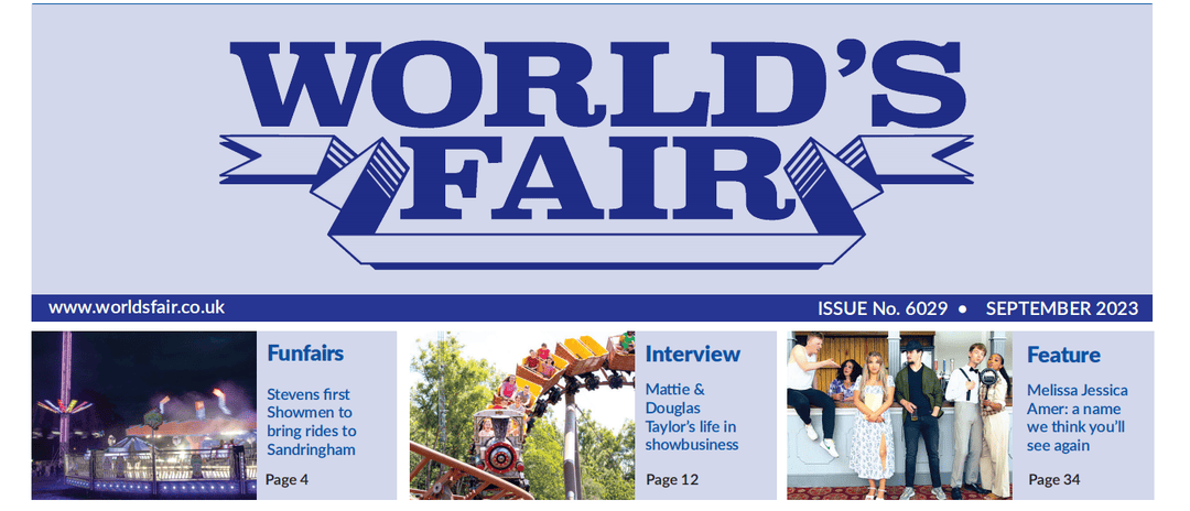 World's Fair September 2023 front page crop