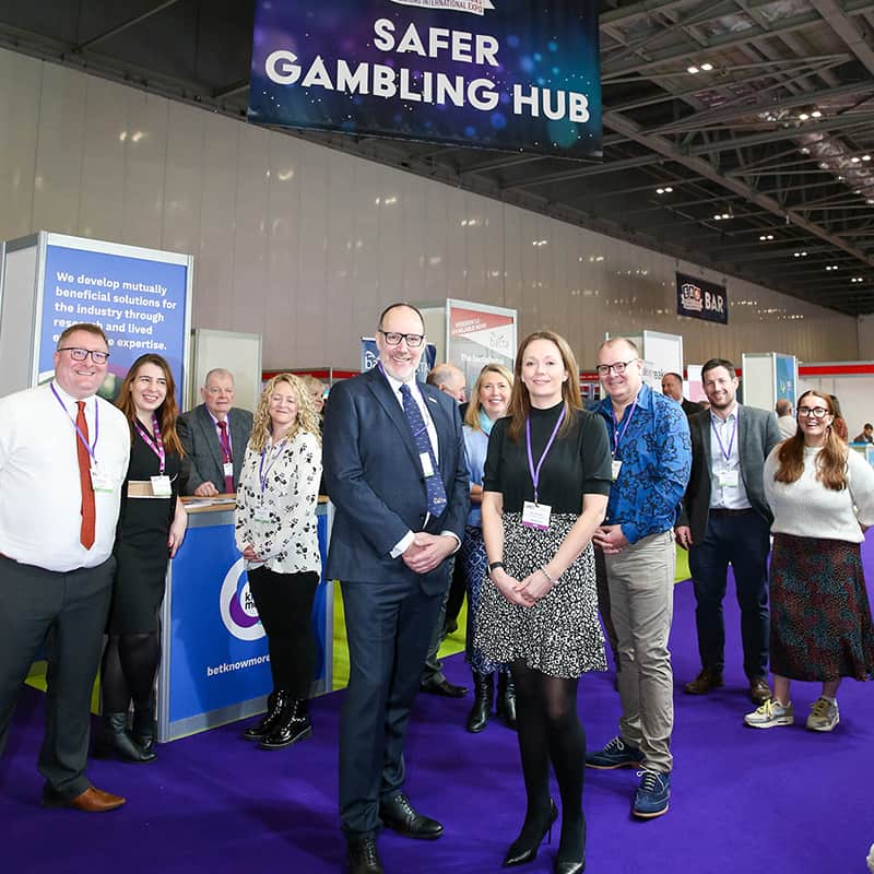 Photo of EAG Safer Gambling Hub 2023 show