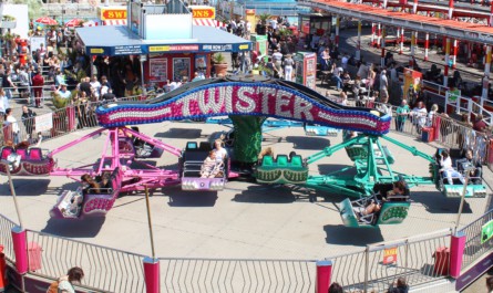 Twister in action at Clacton Pier.