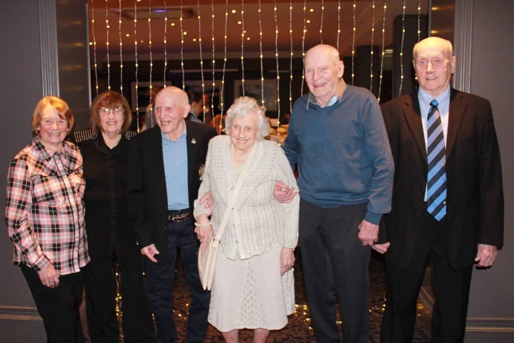 The afternoon was celebrated with family and friends including ALL of Irene’s brothers & sisters (The Wilmot’s) who between them make up 522 years: Rosina Hughes (79), Irene Thomas (82), Ernie Wilmot (93), Elizabeth Codona (95), Edward Wilmot (88) and Richie Wilmot (85).